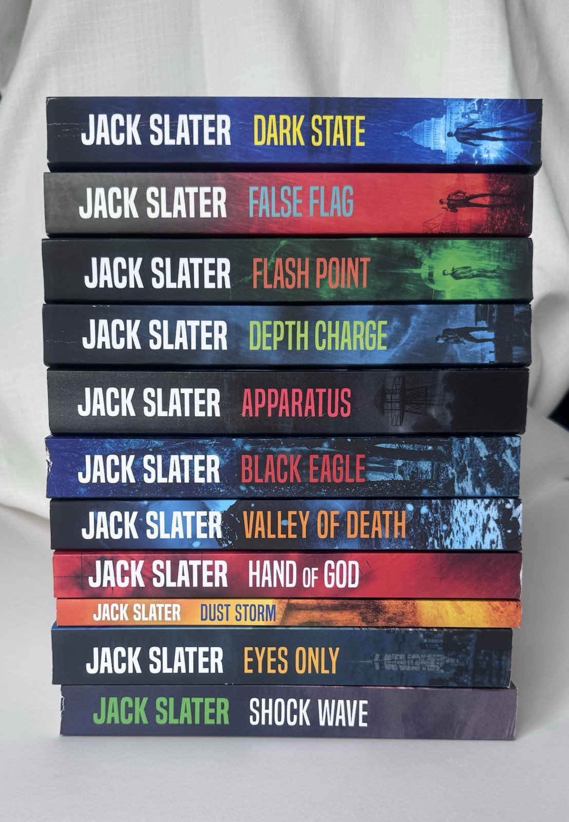 Jason Trapp Lot Books 1-11 Bundle Like New Thriller Set Dark State to Shock Wave