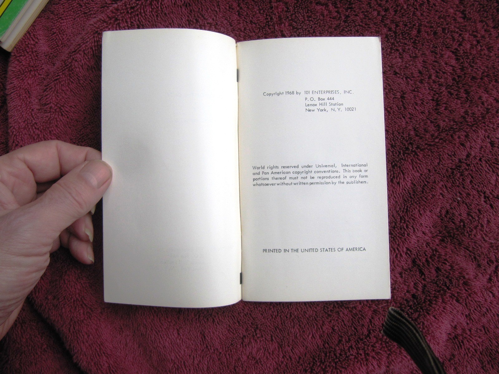 1968 GAY PULP Fiction Milton C Lounge Jr CREAM OF THE CROP 101-34 Enterprises