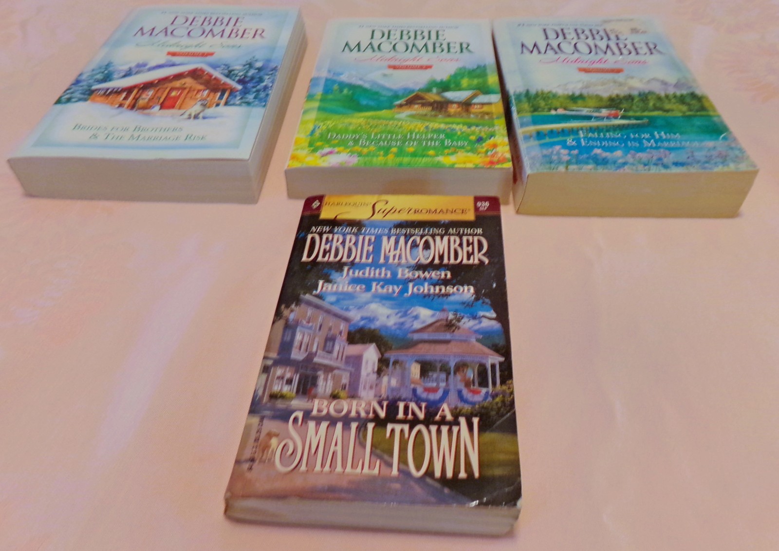 Debbie Macomber Lot of 4 Books Complete 7 Midnight Sons Series VGC!