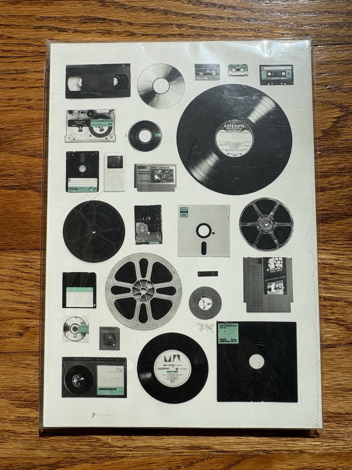 Vintage Recordings And Data A5 Journal 144 Pages Galison, Florent Bodart SEALED