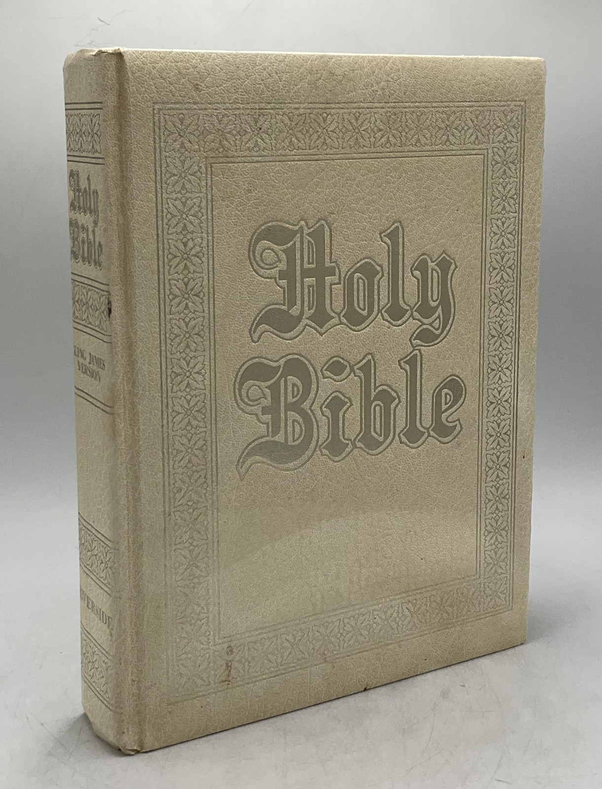 HOLY BIBLE HARDCOVER FAUX LEATHER BOUND ENGLISH RELIGIOUS