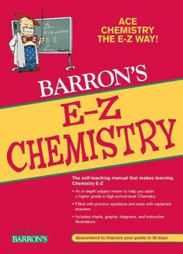 E-Z Chemistry (Barron’s E-Z Series) – Paperback By Mascetta M.A., Joseph – GOOD