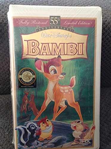 Bambi (Walt Disney’s Masterpiece) – VHS Tape – Very Good