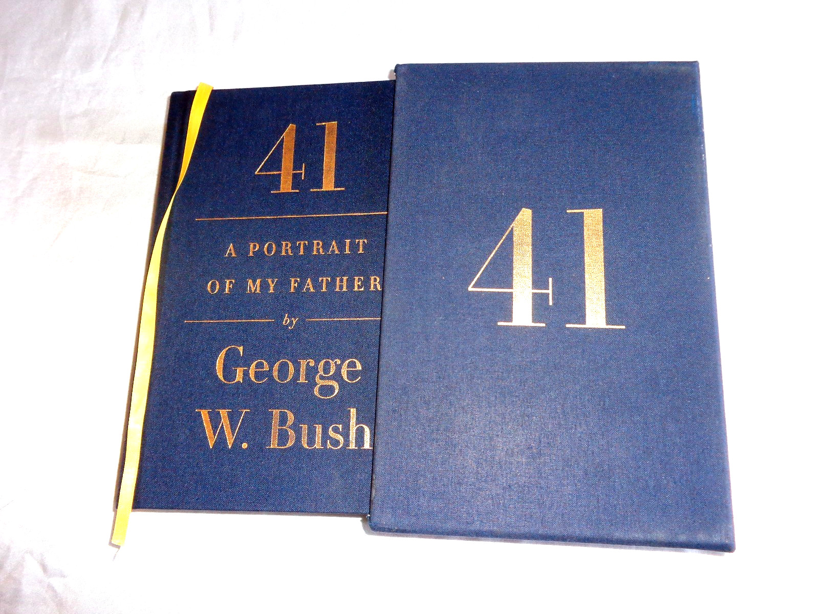 41 Portrait of My Father George H Bush by George W Bush SIGNED LIMITED SLIPCASE
