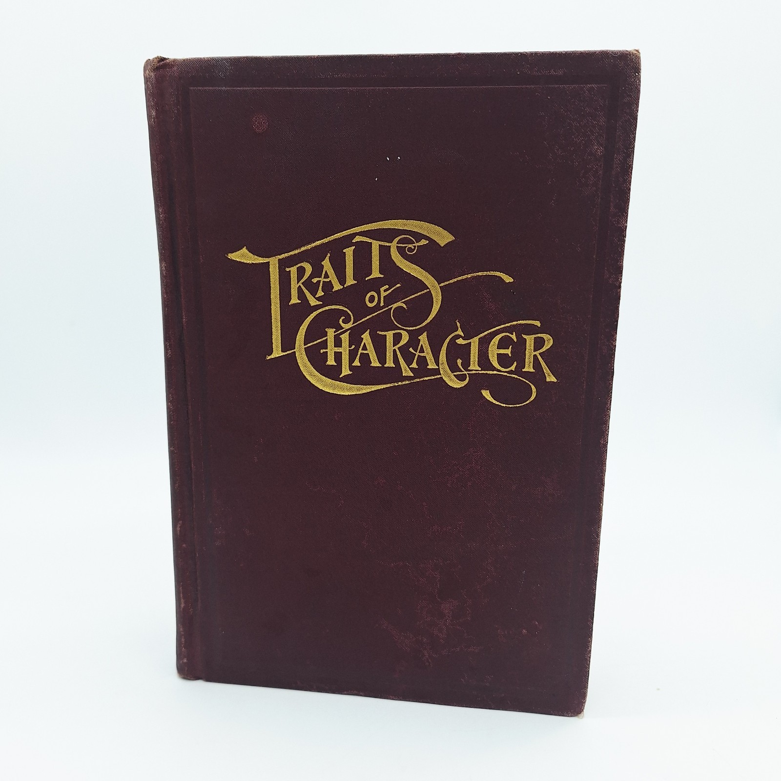 1898 “TRAITS OF CHARACTER” BOOK BY HENRY & E. L. KLETZING 371 PAGES