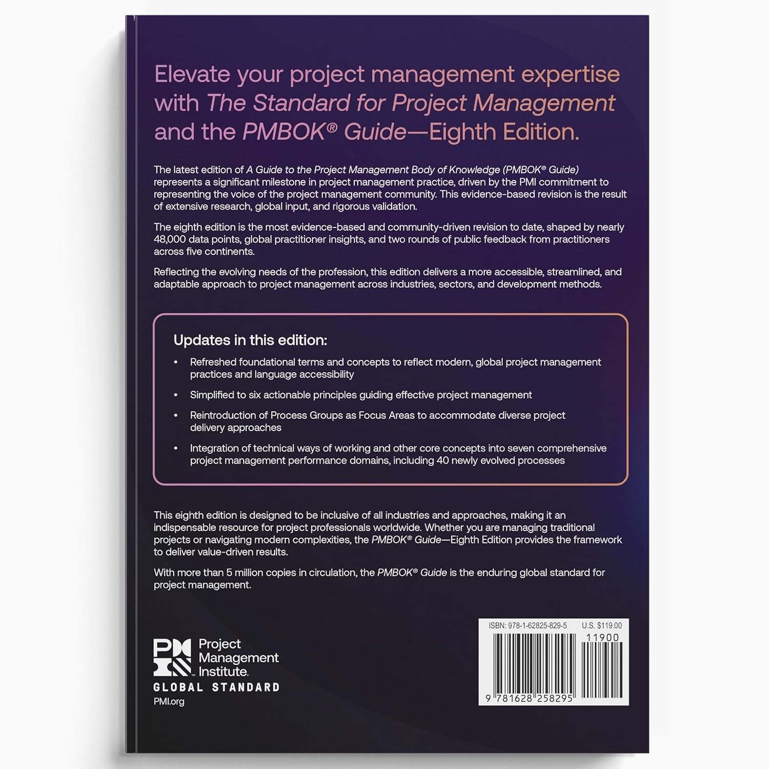 A Guide to the Project Management Body (Pmbok® Guide) 8th edition PB