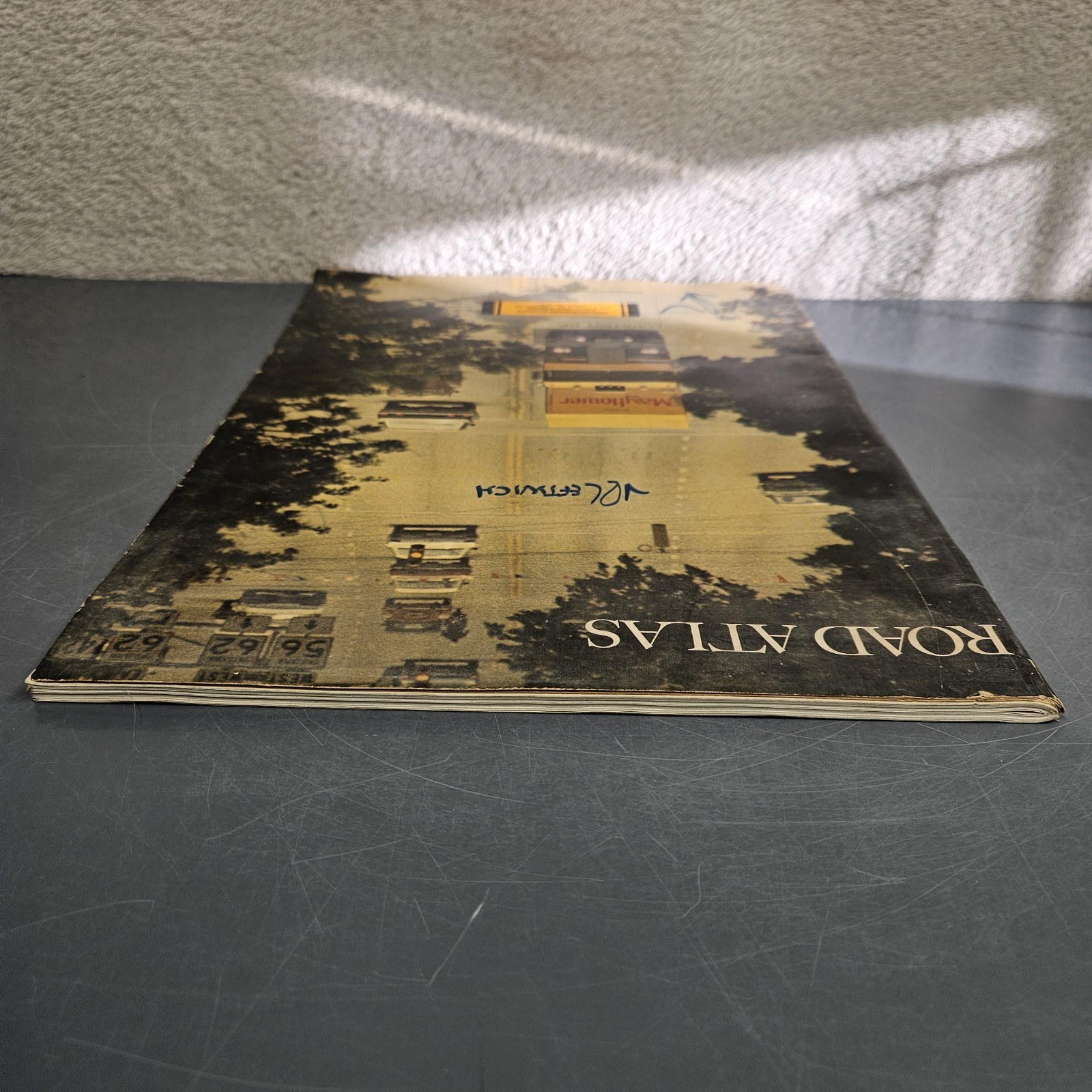 Mayflower Rand McNally Road Atlas US Canada Mexico Map 1971 National Parks