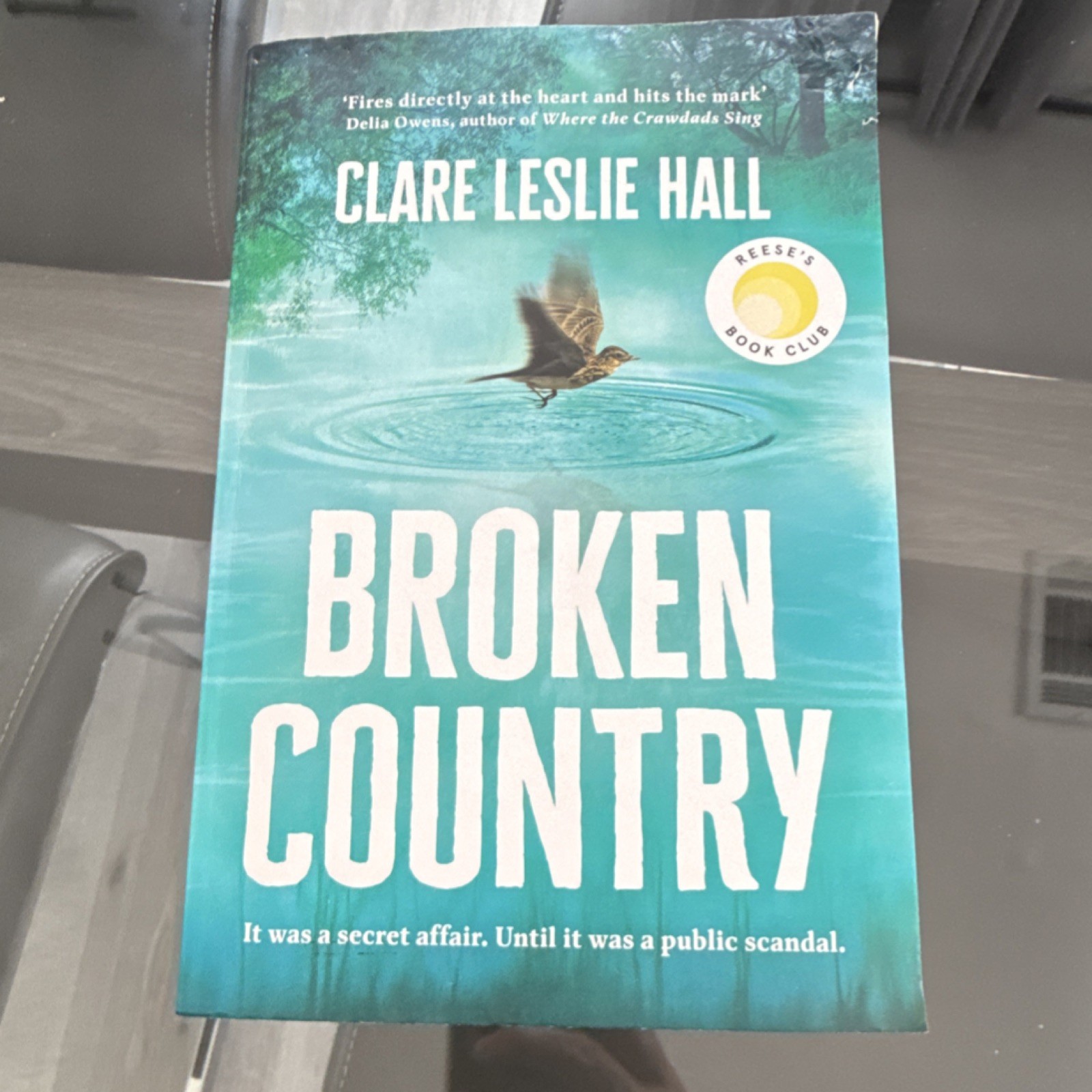 Clare Leslie Hall Broken Country Paperback 2024 Thriller Romance Fiction
