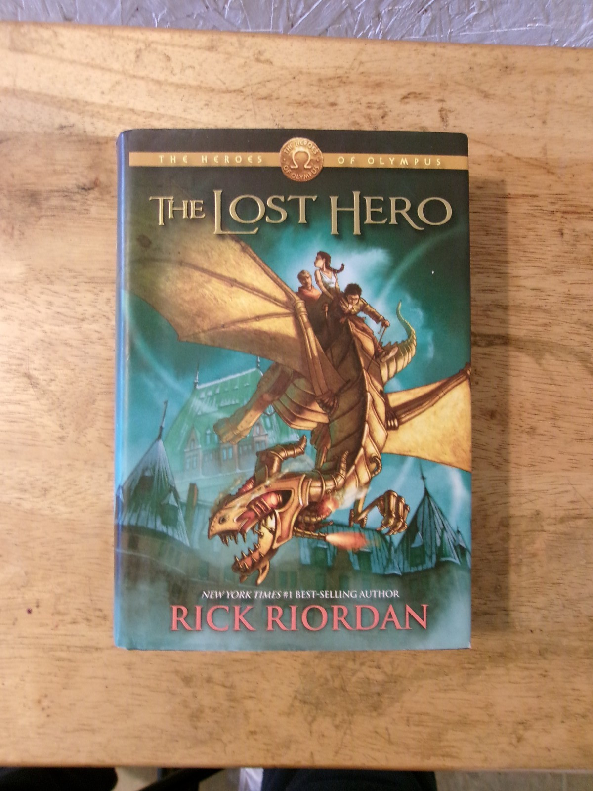 The Heroes of Olympus: The Lost Hero Book One by Riordan, Rick HC/DJ 1st Edition