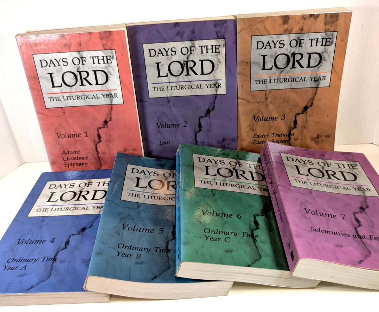 Complete Set DAYS OF THE LORD The Liturgical Year Christian Books Series vol.1-7