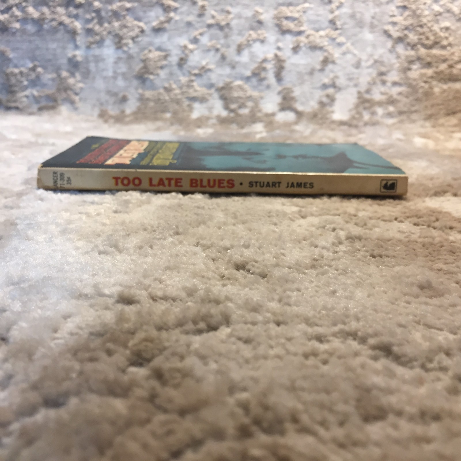 Too Late Blues Stuart James 1962 Lancer Books Media Tie In Novelization