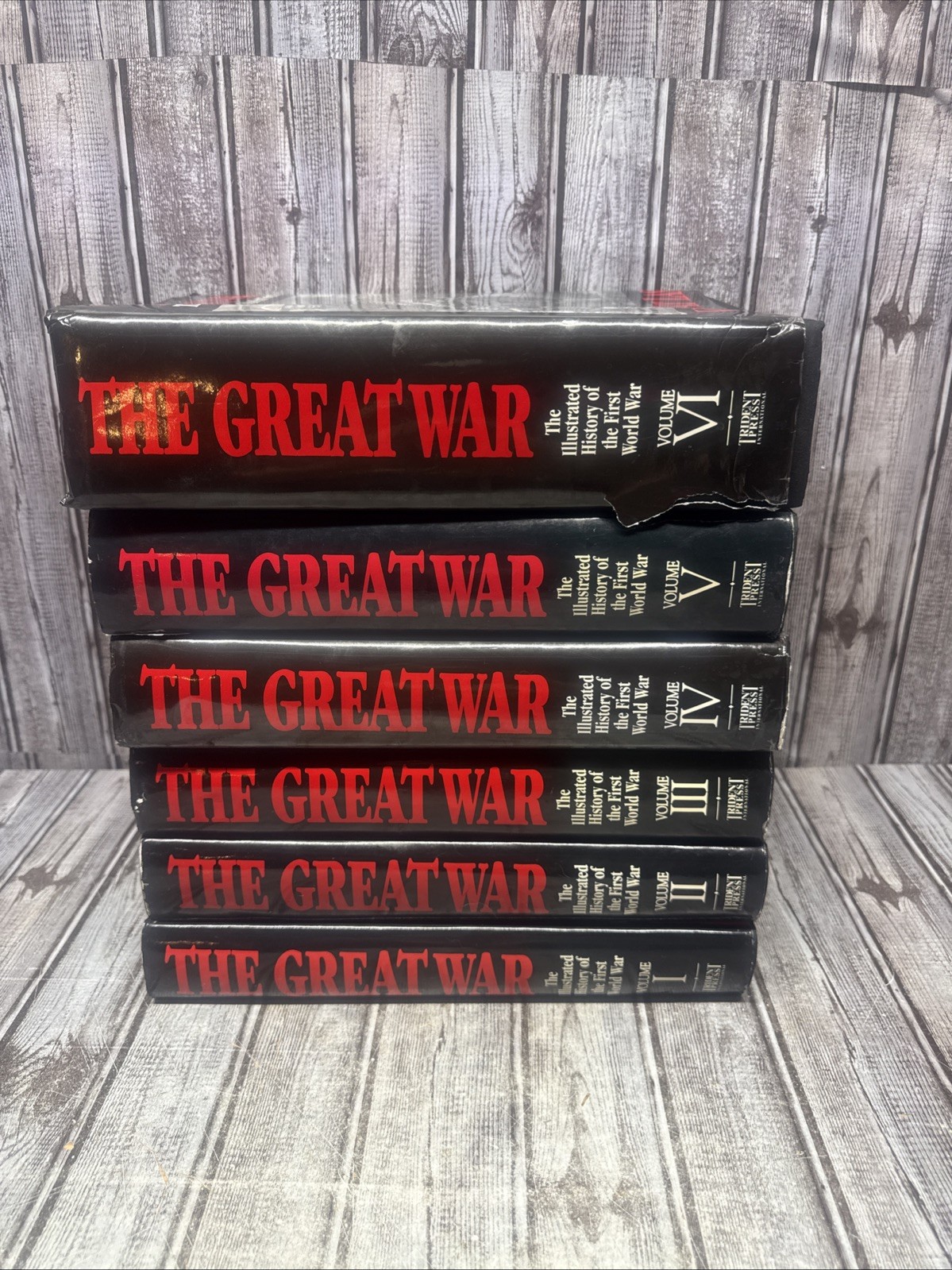 THE GREAT WAR Illustrated Millennium Edition Trident Press Reprinted 1999