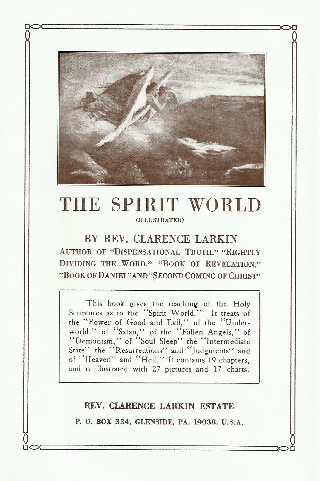 COMPLETE CLARENCE LARKIN COLLECTION – Nine Books by Rev. Clarence Larkin