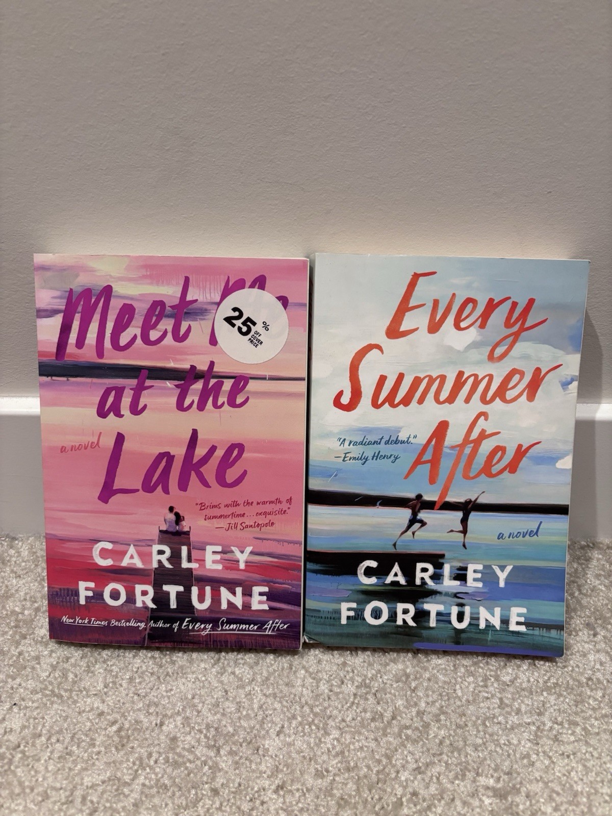Meet Me At The Lake & Every Summer After By Carley Fortune Softcover Romance