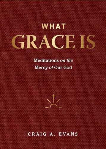 What Grace Is: Meditations on the – Hardcover, by Evans Craig A. – Very Good b