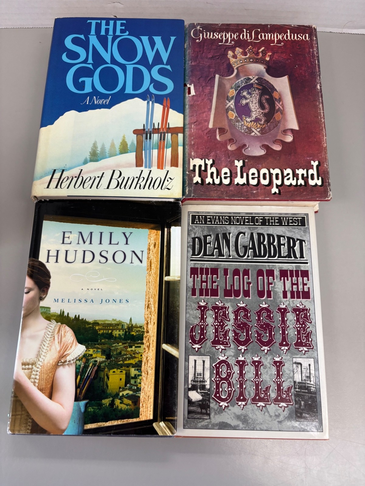 Historical Fiction Lot of 4 Hardcovers W/DJ (See Photos for Titles)