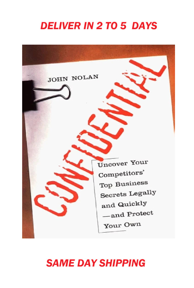 CONFIDENTIAL BY JOHN NOLAN ENGLISH PAPERBACK FREE SHIPPING BRAND NEW (USA ITEM)