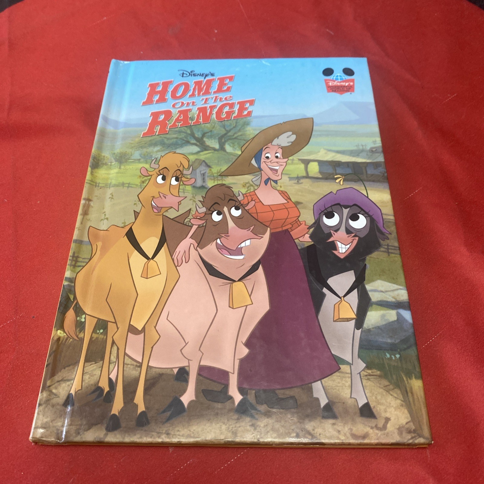 *KIDS* VINTAGE Home On The Range (2004,Hard Book) Disney Wonderful World Reading