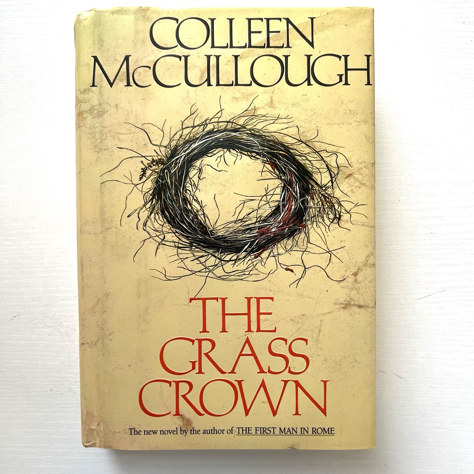 First Edition 1st Printing 1991 The Grass Crown Colleen McCullough Dust Jacket