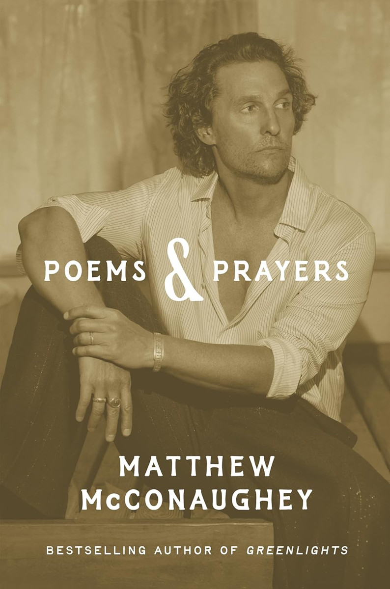 Poems & Prayers by Matthew McConaughey English Paperback Free Shipping(USA ITEM)