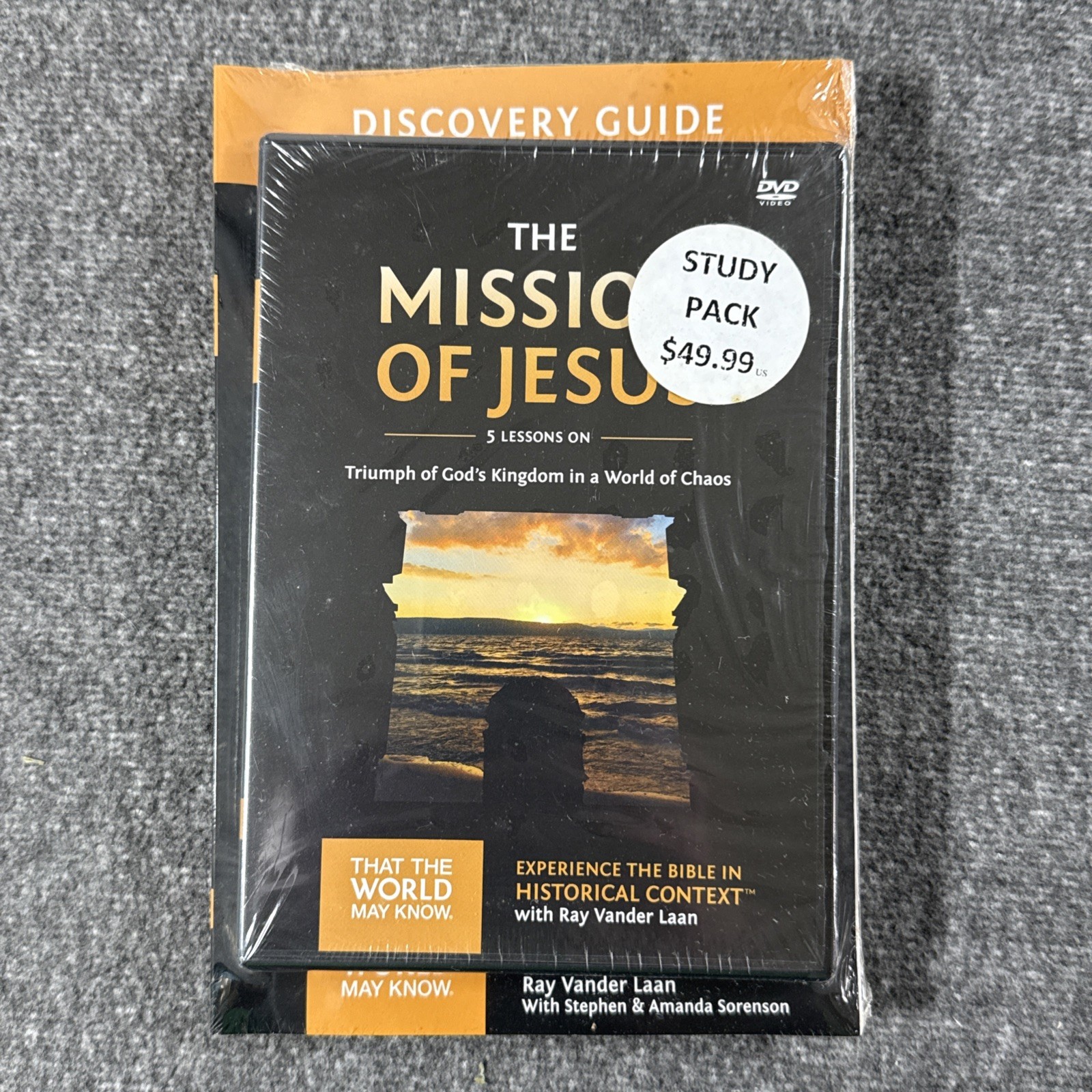 The Mission of Jesus Discovery Guide & DVD (Study Pack) by Ray Vander Laan