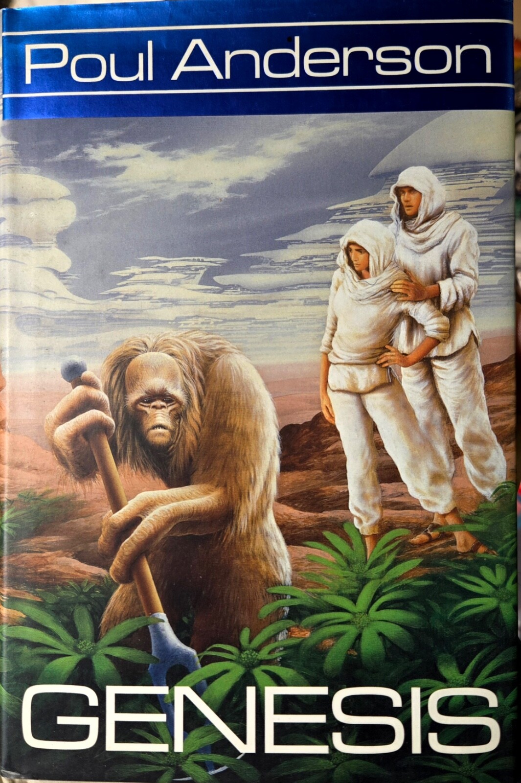 Genesis by Paul Anderson (2000, Hardcover) Tor