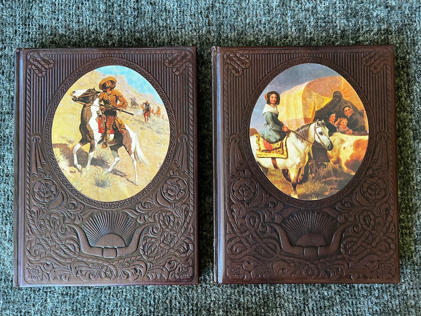 COMPLETE SET OF 26- Time Life The Old West Leatherette Hardcover (no index)