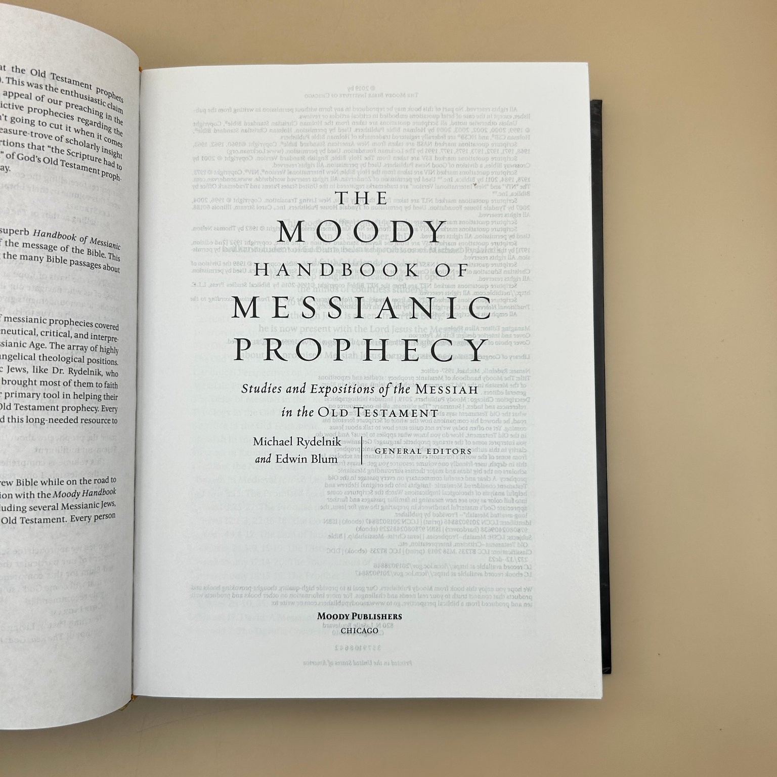 The Moody Handbook of Messianic Prophecy Rydelnik Blum 2019 Theology Biblical