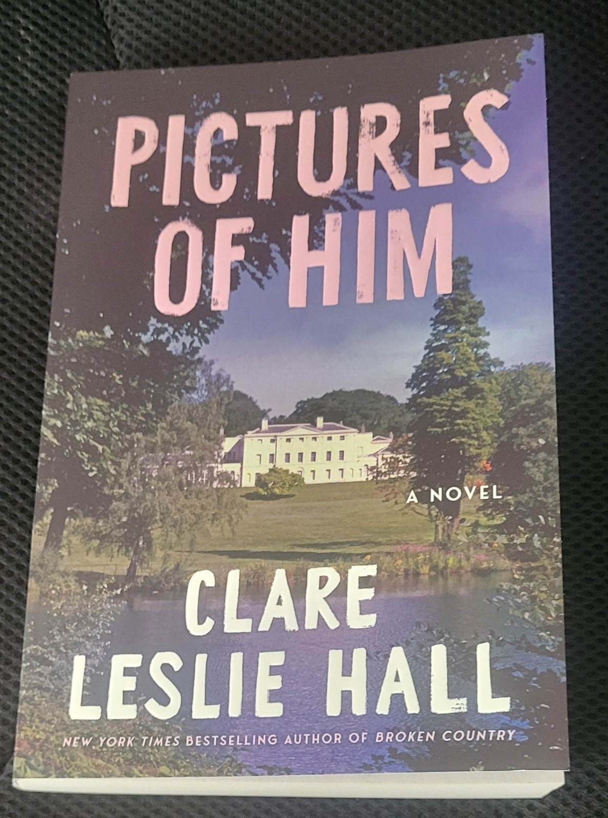 Pictures of Him: A Novel – Paperback, by Hall Clare Leslie – Like NEW