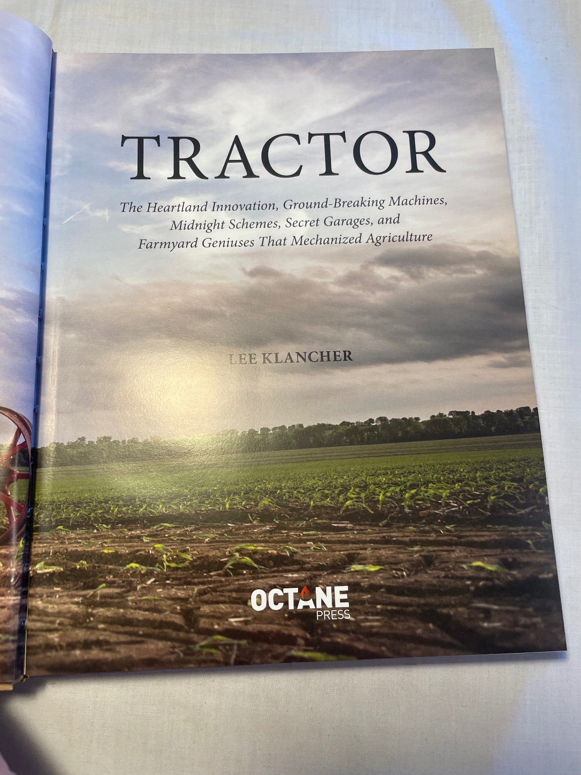 Tractor Lee Klancher 2018 First Edition Farming Machines Octane Press