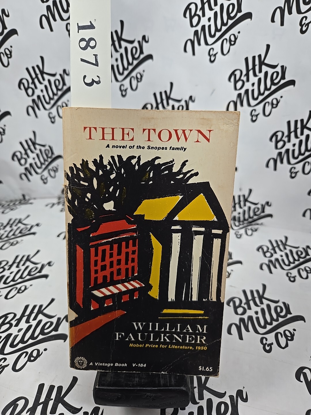 The Town by William Faulkner Paperback Vintage Classic Novel Snopes Trilogy