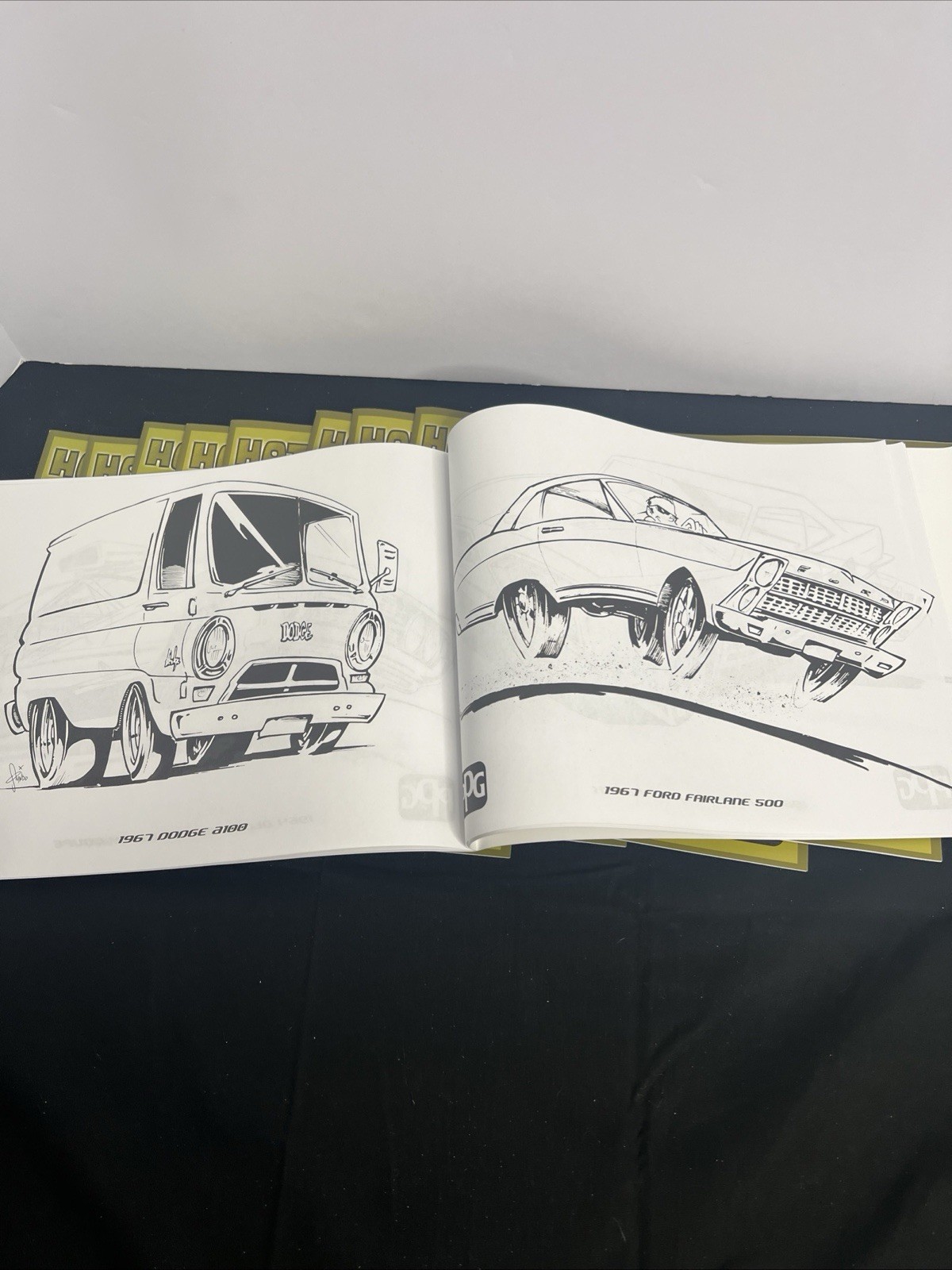 2016 PPG Industries-Hot Rod Coloring Book By SQUINDO- 30 Pages