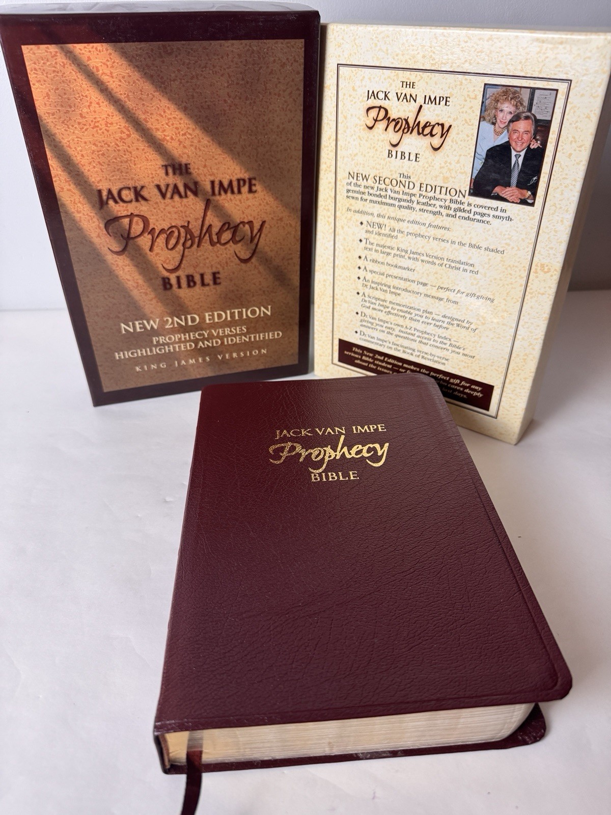 Jack Van Impe Prophecy Bible 2nd Edition King James Version KJV Original Box