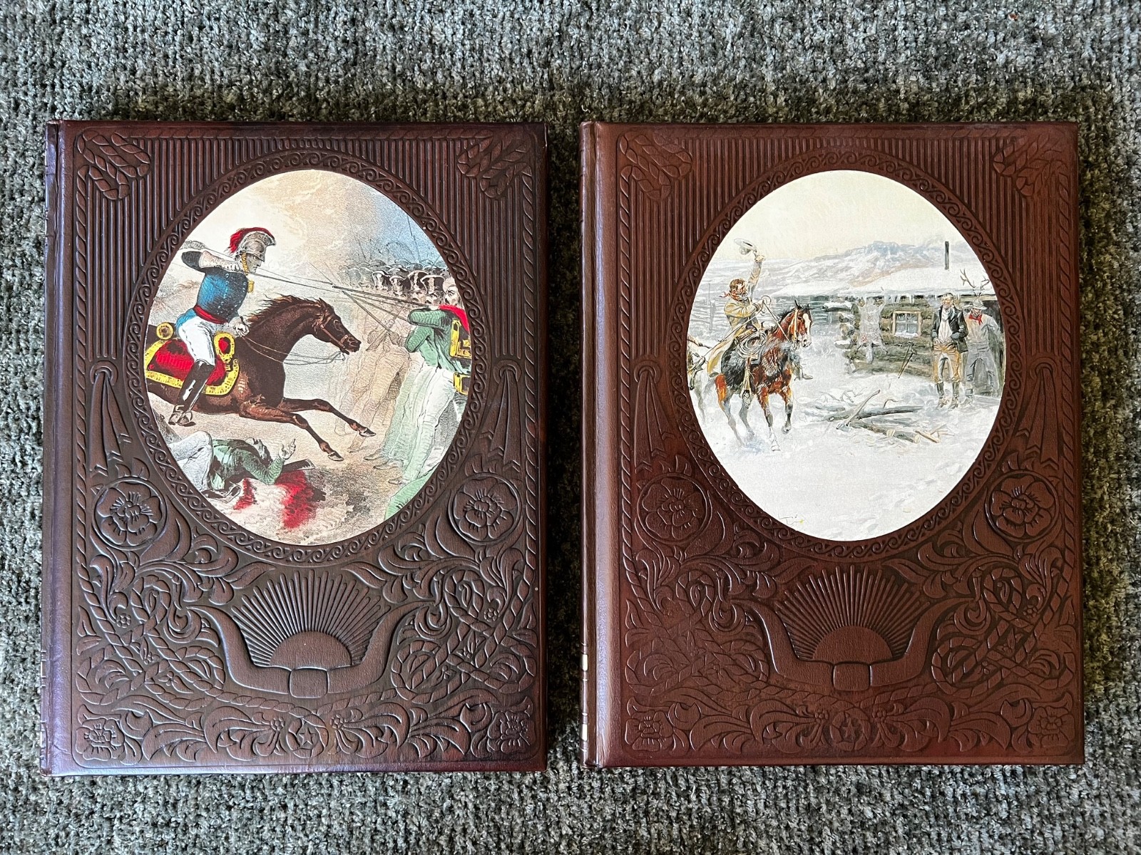 COMPLETE SET OF 26- Time Life The Old West Leatherette Hardcover (no index)
