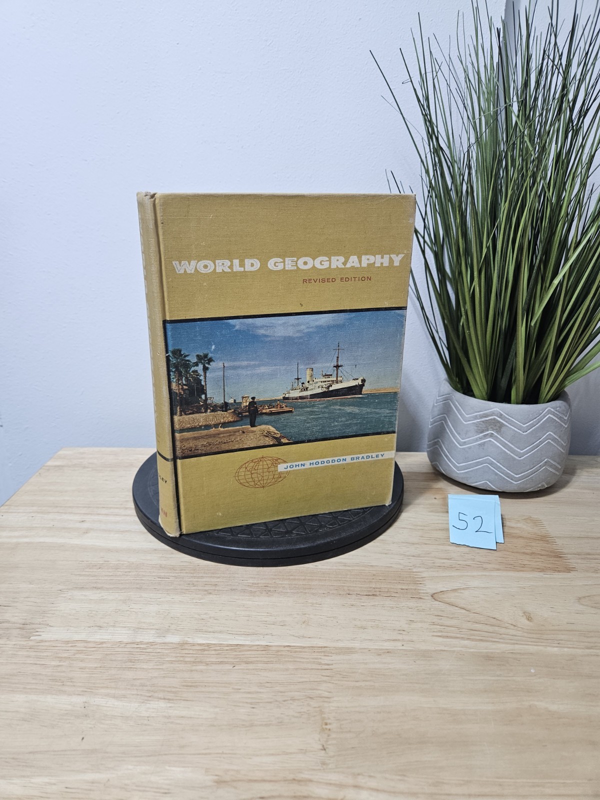 World Geography Revised Edition by John Hodgdon Bradley – Hardcover