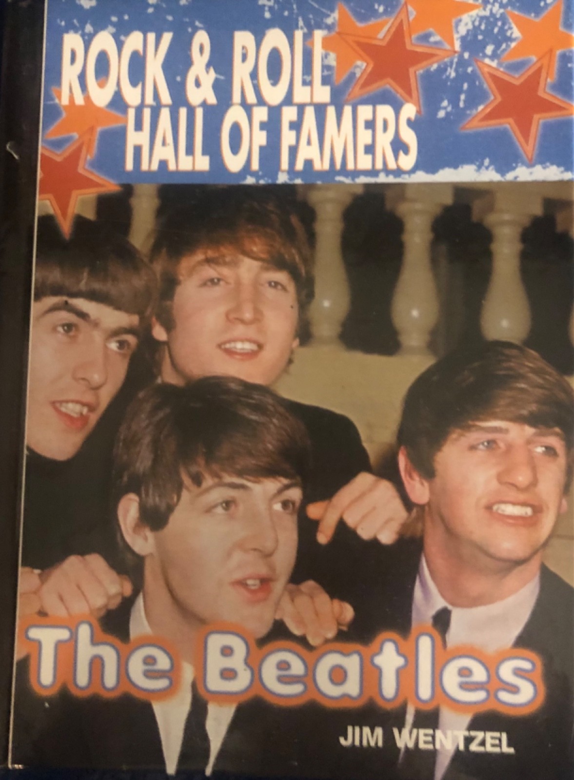 Rock and Roll Hall of Famers The Beatles hardback book 2002 112 pages