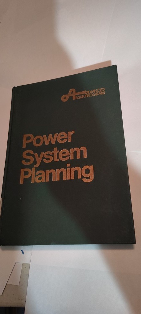 Power System Planning book Robert L. Sullivan 1977 hardcover