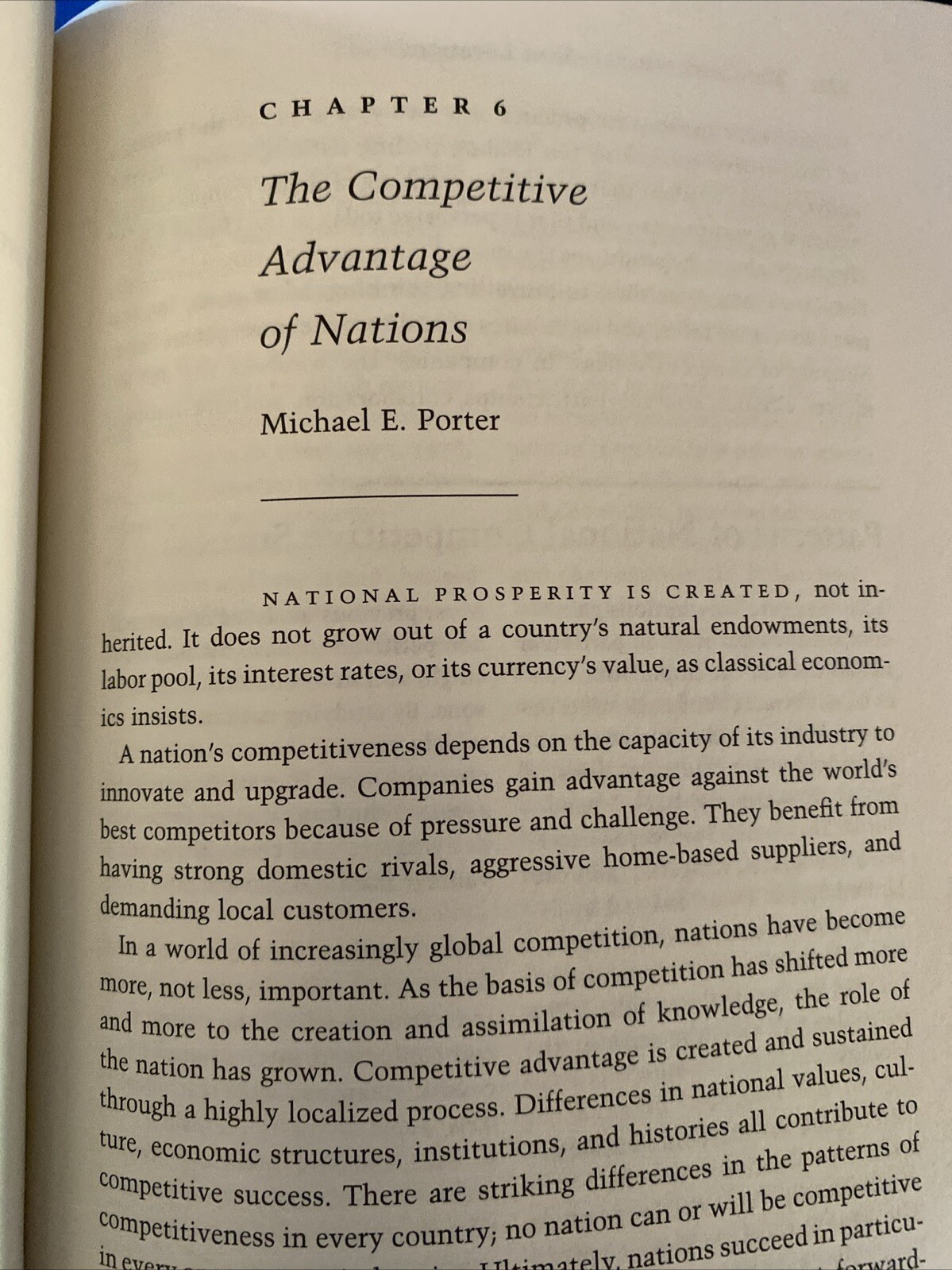On Competition Hardcover Michael E. Porter