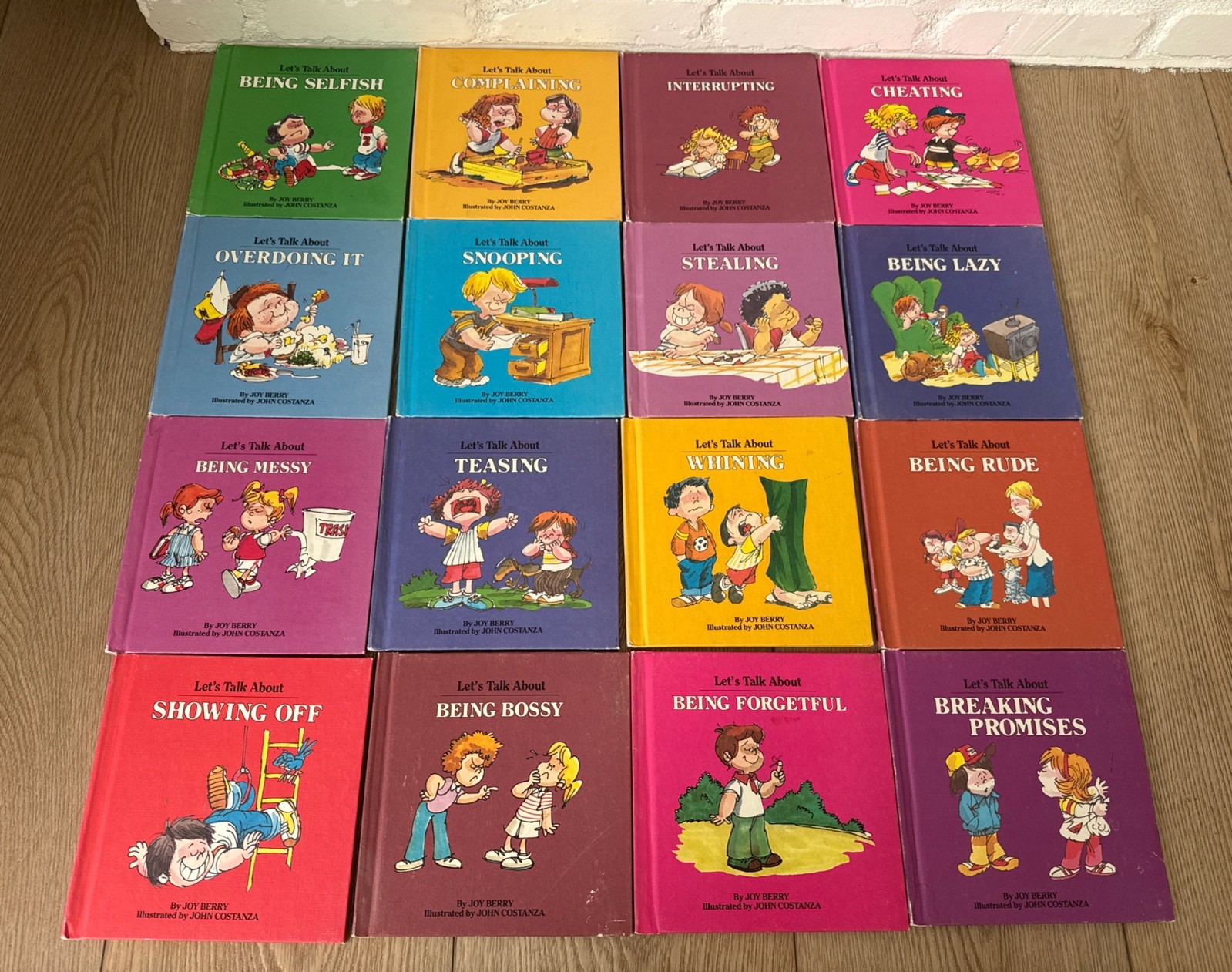 Lot Of 25 Lets Talk About Books by Joy Berry Vintage 1982-1984 Help Me Be Good