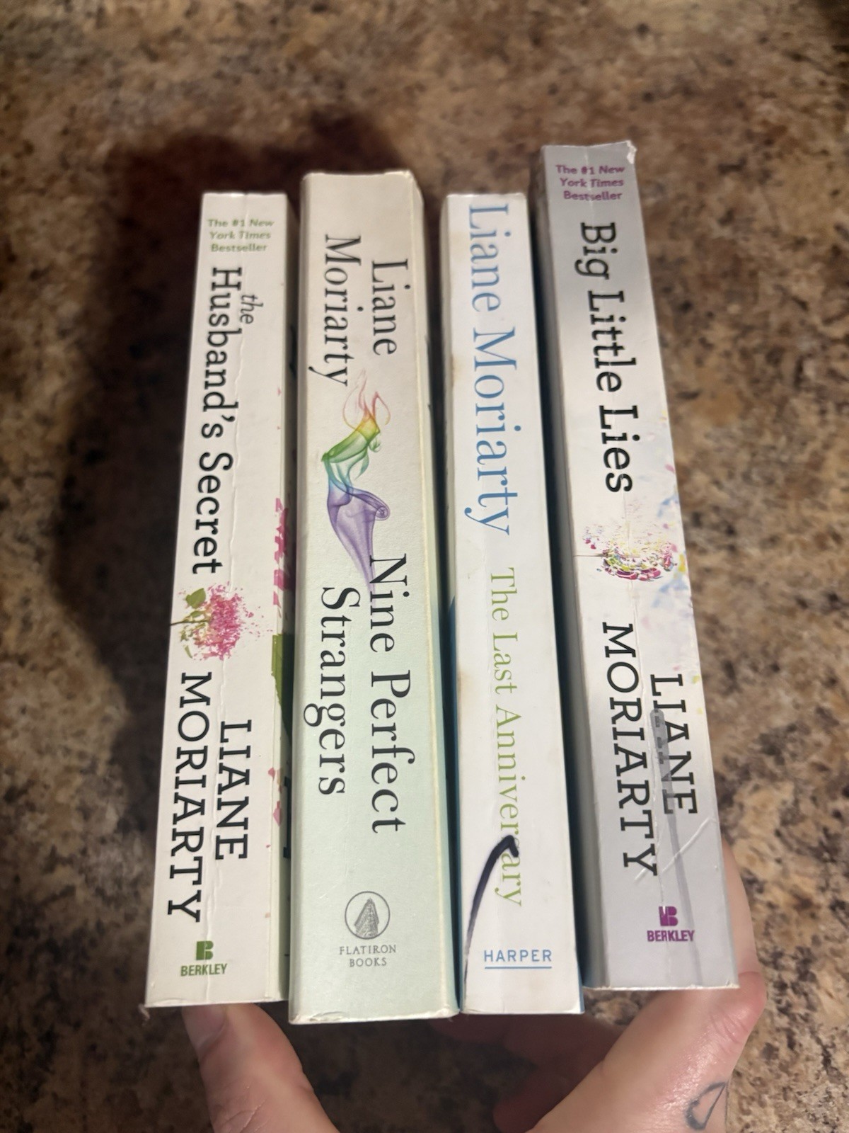 Liane Moriarty 4 Book Lot The Husband’s Secret Last Anniversary Big Little Lies