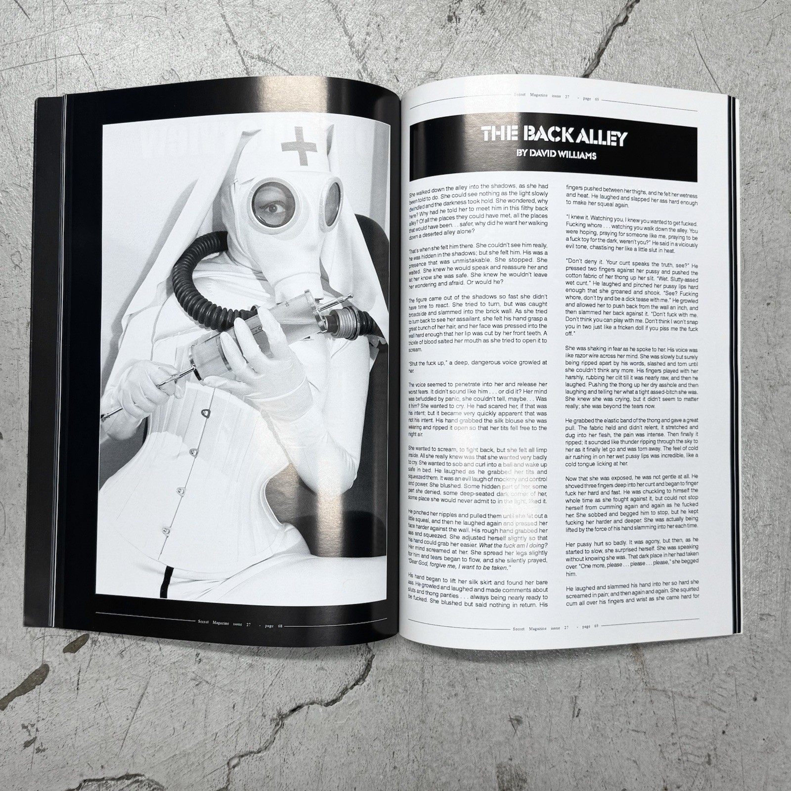 Secret Magazine Latex Fashion Erotica SM Sniper Skin Two Marquis Heavy Rubber