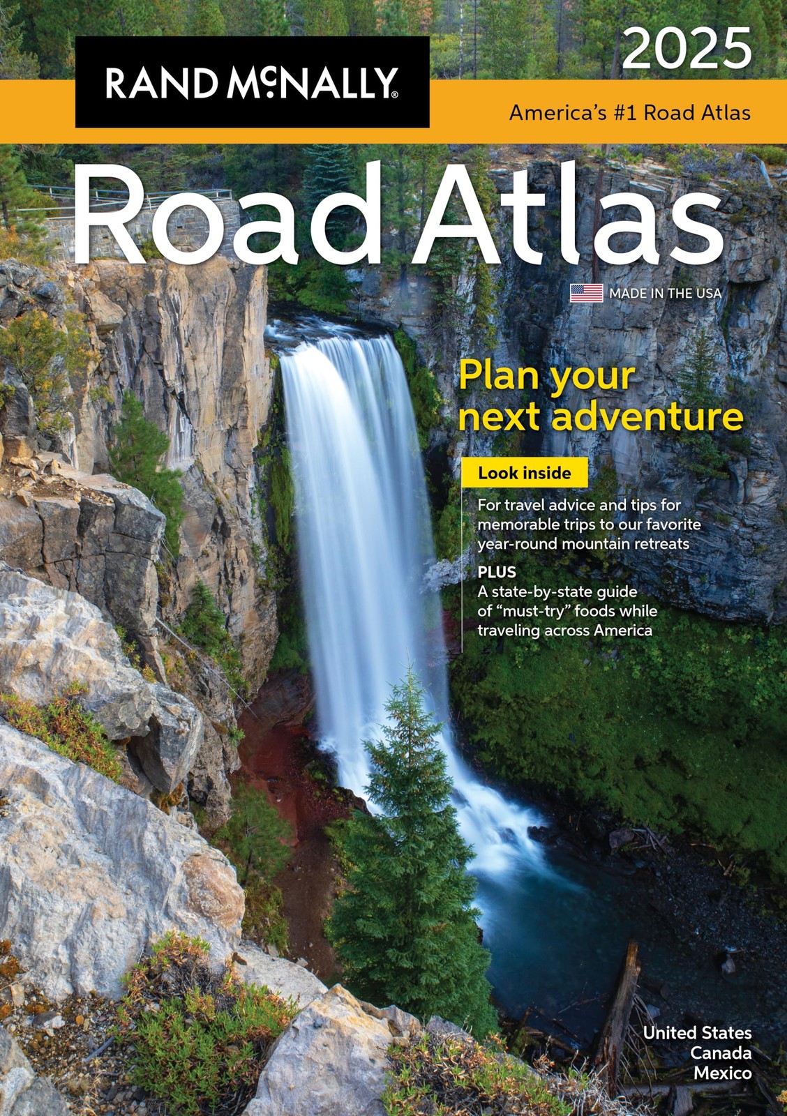 Rand McNally 2025 Road Atlas: United States, Canada, Mexico (Rand McNally Ro…