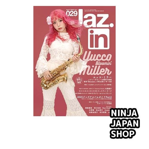 Japanese Magazine Jaz.in Vol.029 April 2026 Yucco Miller 10th Anniversary NEW