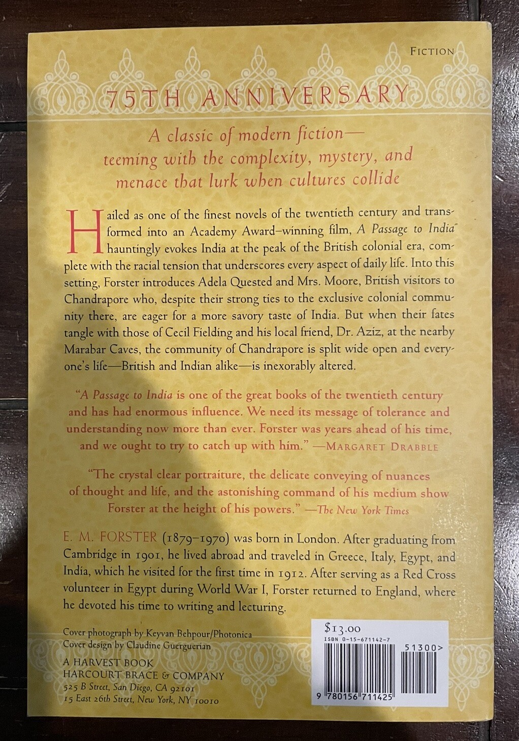 Passage to India by E. M. Forster | 75th Anniversary Edition Paperback