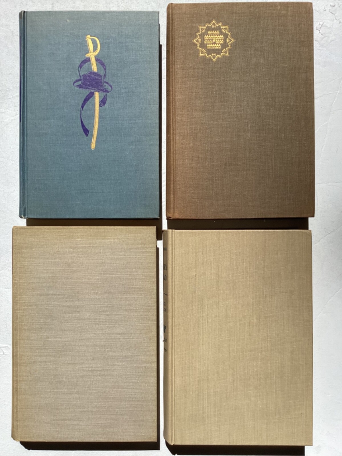 Lot of 4 Civil War Books with dust jackets memoir Richmond Bruce Catton etc