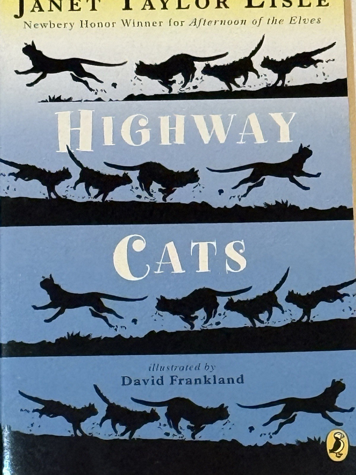 Highway Cats Hardcover Janet Taylor Lisle Kittens Fantasy Animals Fast Free Ship
