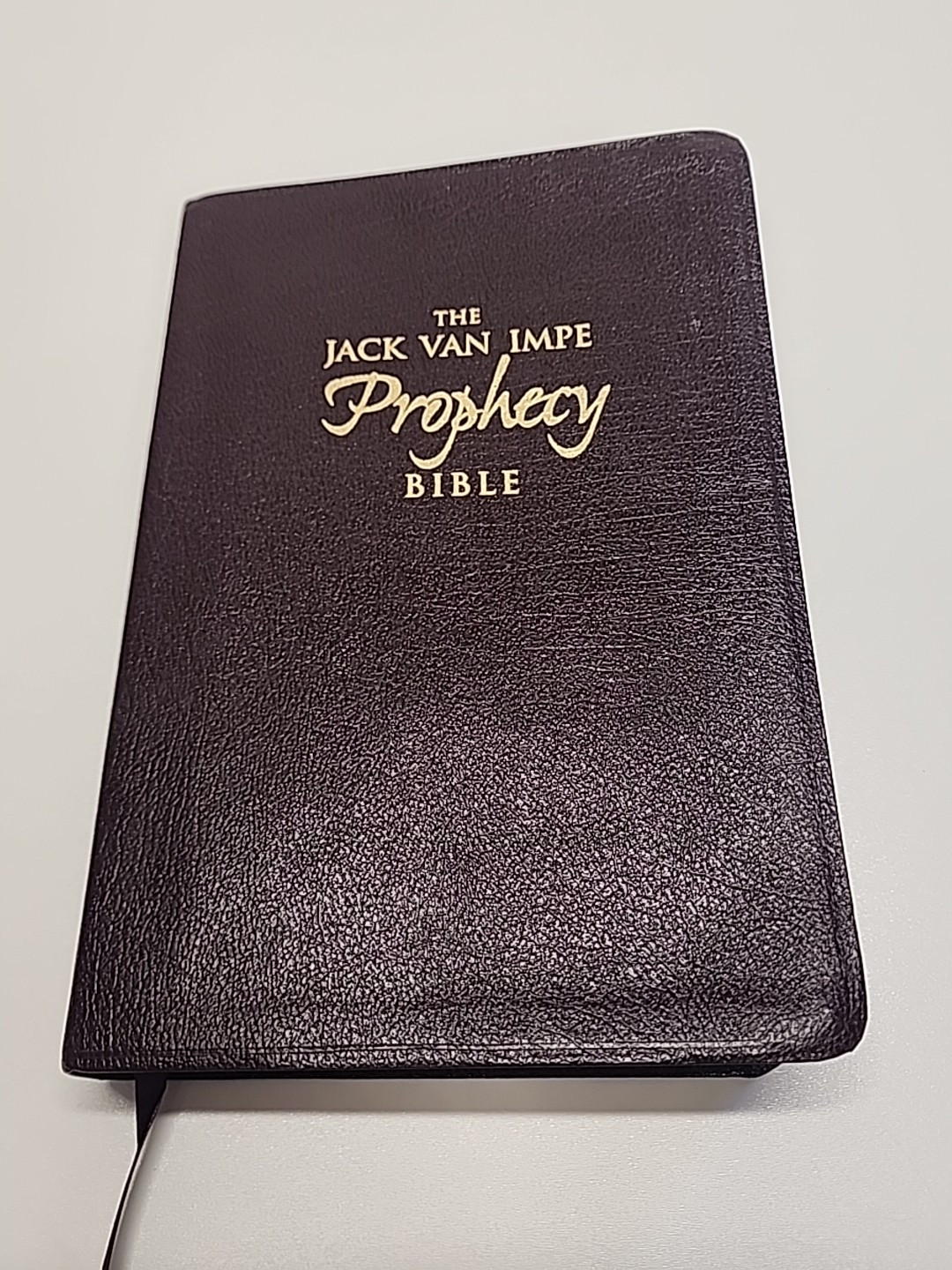 The Jack Van Impe PROPHECY BIBLE ~ Red Letter ~ Limited Special Edition KJV