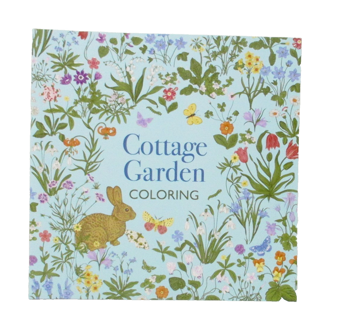 Adult Coloring Book Cottage Garden Floral 80+pages intricate designs patterns