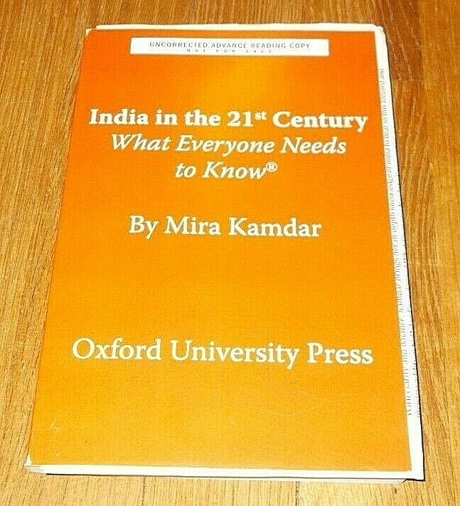 “India in the 21st Century” Mira Kamdar *2018* (Uncorrected Proof) PB VG+++