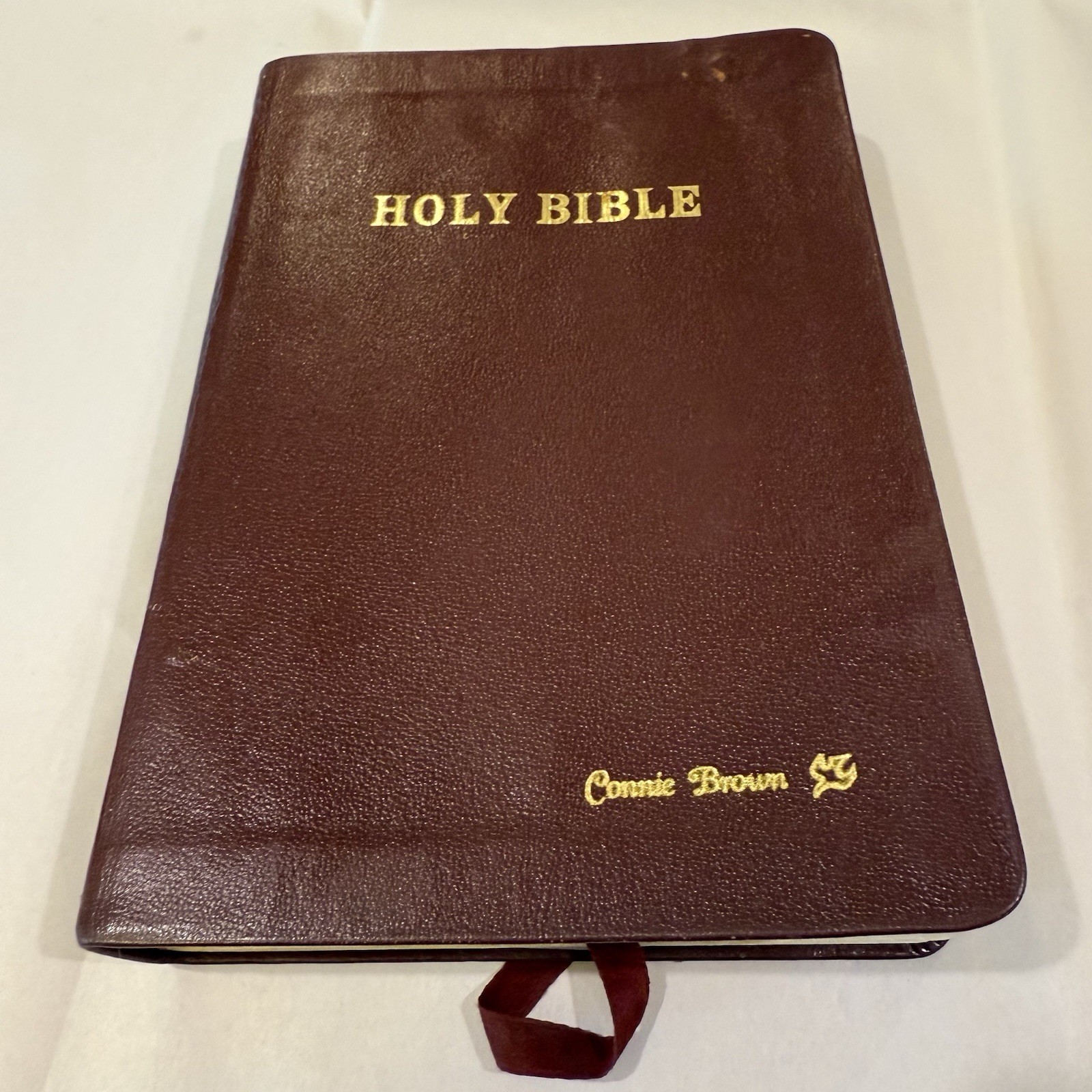Vtg Holy Bible King James Version Kenneth Copeland Reference Edition Leather KJV